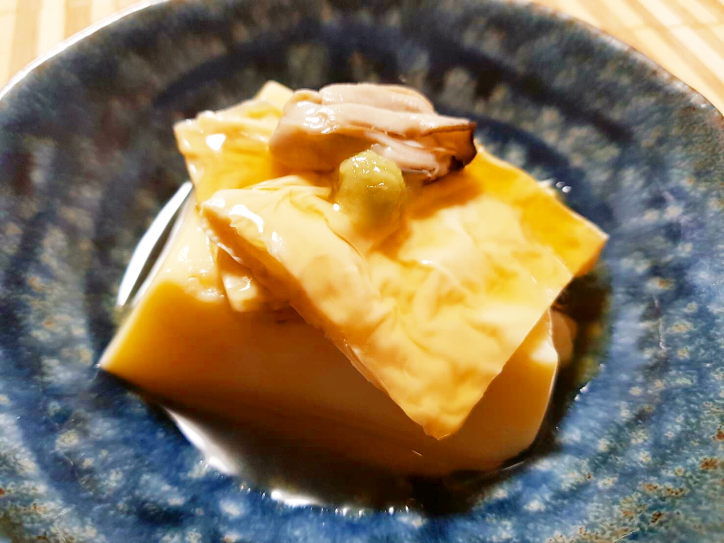 たまご豆腐の湯葉あんかけ お料理レシピ ユワキヤ醤油 味噌 大分