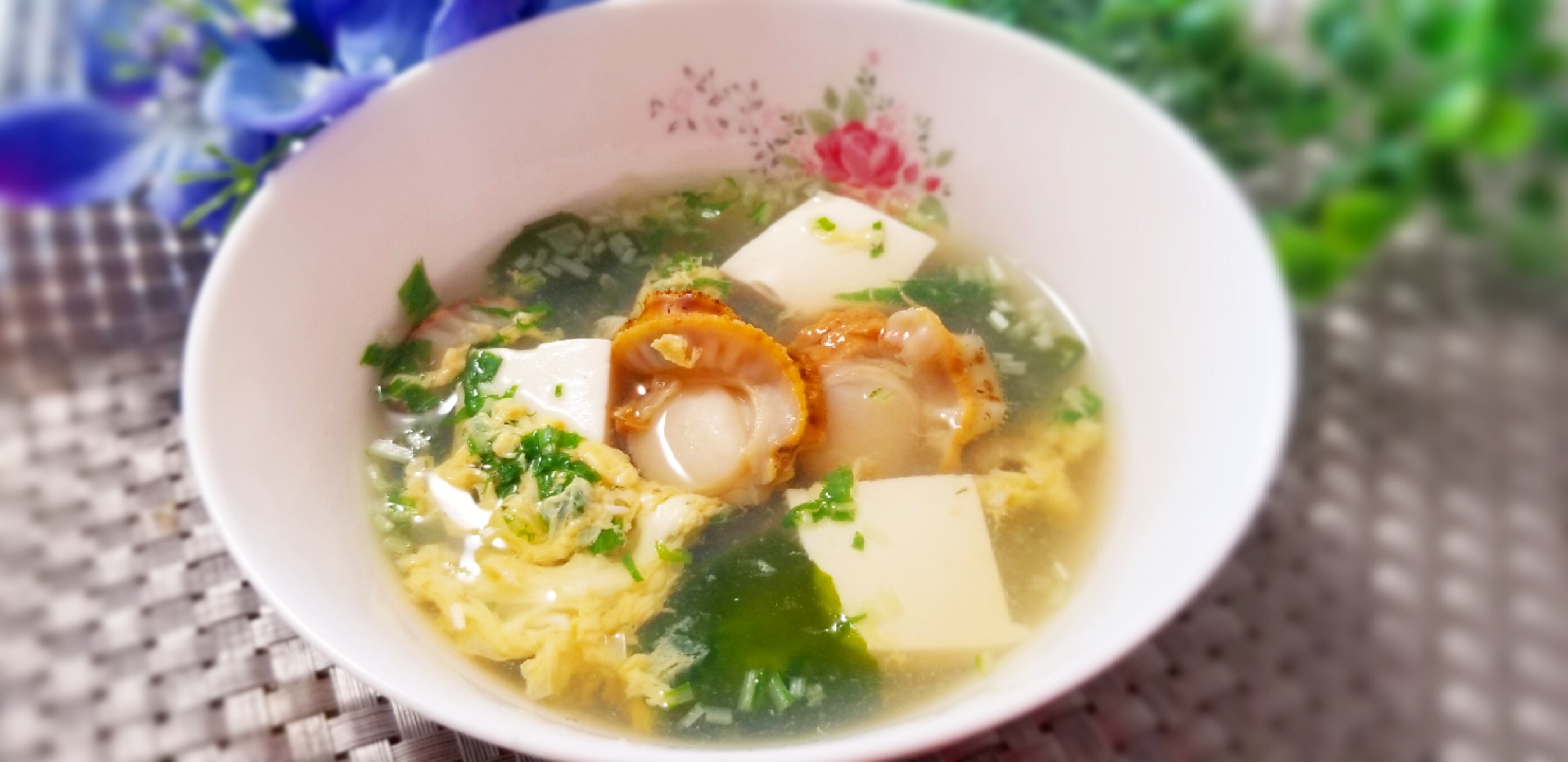 ホタテの金醤スープ お料理レシピ ユワキヤ醤油・味噌 大分